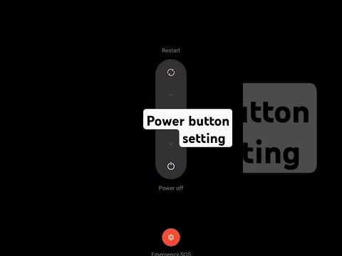 Power button setting | oneplus 9 Pro | #power #button #seting