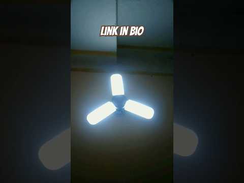 Fan blade LED bulb💡| #shorts #led #products
