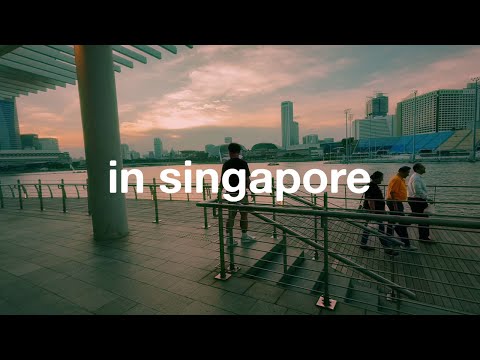 singapore vlog: hawker centre, got engaged, artscience museum, and national gallery