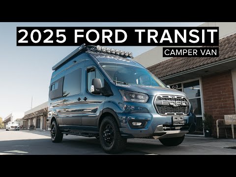 2025 FORD TRANSIT | Camper Van Conversion with Bathroom