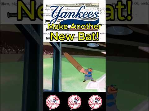 Yankees Make Another New Bat! #yankees #newbat #torpedobat #newyork