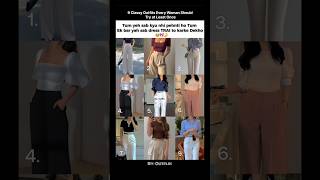 9 Classy Outfits Every Woman Should Try at Least Once #ClassyOutfits #WomenFashion #OfficeWearInspo