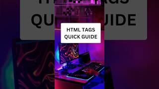 HTML TAGS QUICK GUIDE #aiempowerment #crypto #coder #coderlife #code #codergirl #coderpower #coding