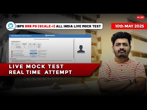 🎯Oliveboard RRB PO 2025 Live Mock Test 📚✍️10th May | Share Scores📝👆 | #rrb #rrbpo2025