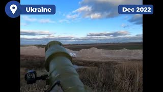 Ukrainian Igla-1M MANPADS in action in Bakhmut 🇷🇺🏹🇺🇦