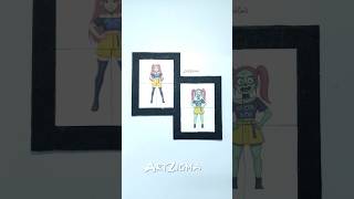 Mira K-Pop Demon Hunters DIY Cardboard Puzzle Solving 🎯 Simple vs Scary Edition #kpop​