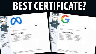Meta vs Google Data Analytics Certificate - BEST Certificate for Data Analysts