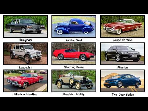 Car Body Styles That Are No Longer Built Today