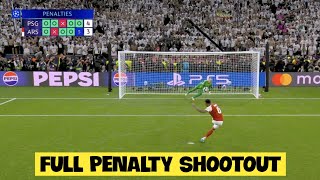 🔵PSG対アーセナル（4-3）PK戦全編｜UEFAチャンピオンズリーグ決勝
