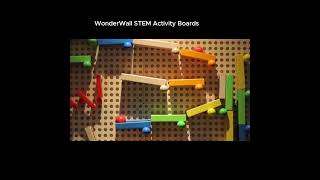 STEM WALL Activity #stem #stemeducation #stemlearning #stemforkids #stemlife