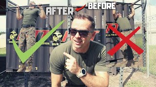0 to 5 Pull Ups in 5 Steps - US Marine // Michael Eckert