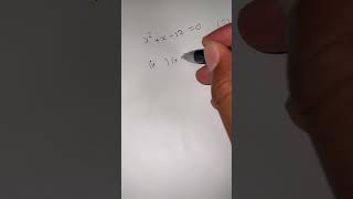 Solve for x