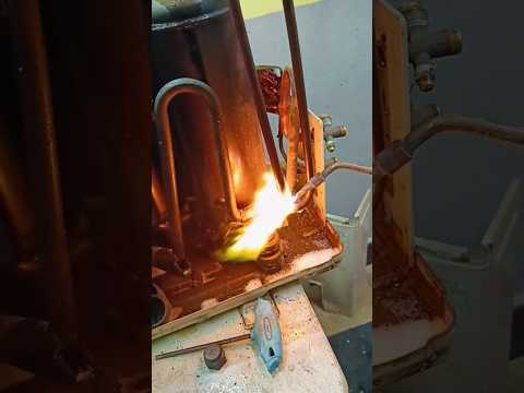 miner leakage rectified by excellent cool service #acwork #ac #acservicing #acwork #airconditioner