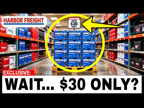 The 12 December Deals Every Dad SHOULD Be Buying at Harbor Freight (Flying Off Shelves)