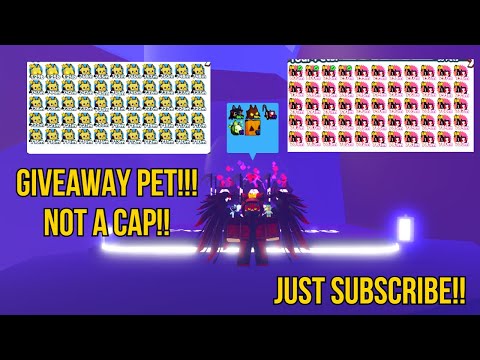 PET SIMULATOR X GIVEAWAY PET!! [TAGALOG]