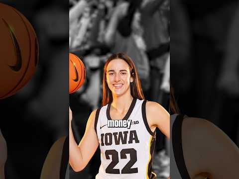Caitlin Clark makes NO MONEY from basketball 🤯
