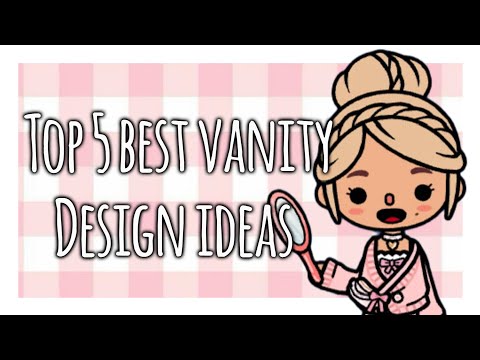 ⭐️TOP 5 ways to create UNIQUE Makeup desks⭐️ [TocaWorld] [Room Inspirations] 