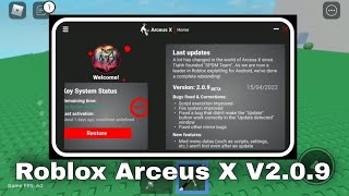 Roblox Arceus X V2.0.9 | Roblox Mobile Executor