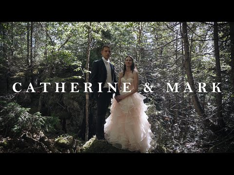 "rock climbing in a wedding dress?" | Thunder Bay Ontario Wedding Film