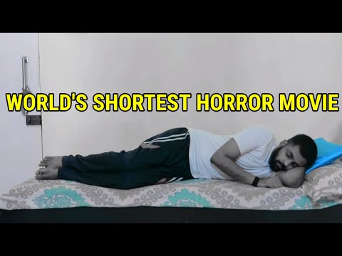 WORLD`S SHORTEST HORROR MOVIE 😱😱😱