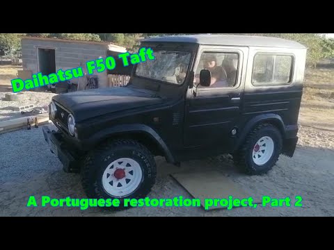 Daihatsu F50 4x4 Restoration Part 2. Getting it ready for annual inspection