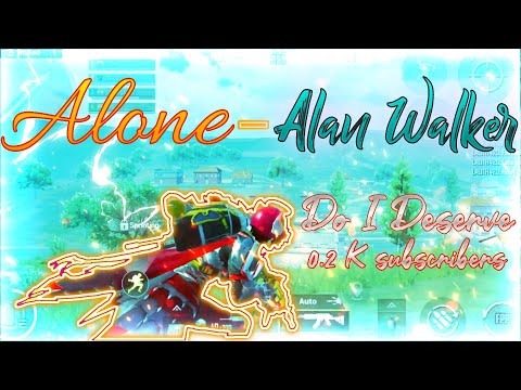 Alone - Alan Walker || redmi note 5 pro || smooth + extreme pubg montage