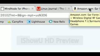 Chrome mouse hover glow