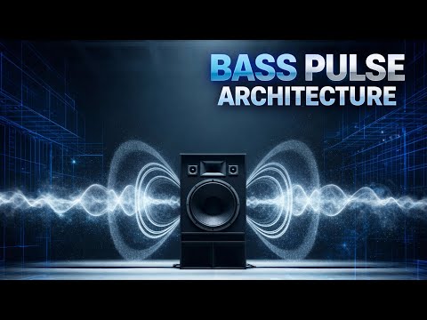 Bass Pulse Architecture 🔊 Progressive Techno Bass | Bass Orbit Visualizer