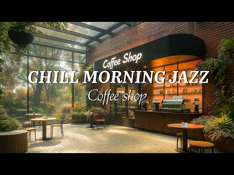 Chill Morning Jazz & Cafe Ambience on the Street | Relaxing Background Music for Focus & Relaxation