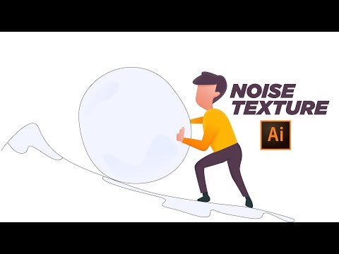 Noise Texture in Adobe illustrator |Add grain to illustration