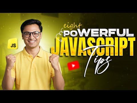 8 JavaScript Tips Every Developer Should Know