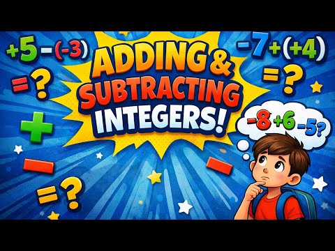 Addition and subtraction of integers 