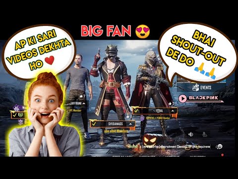 I Met My Fan in PUBG Mobile Random Squad | Waji Gaming