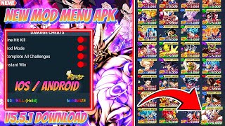 [NEW!] Dragon Ball Legends V5.5.1 MOD MENU / ANDROID AND IOS / Unlock 14 Characters / Zenkai 7 🤩