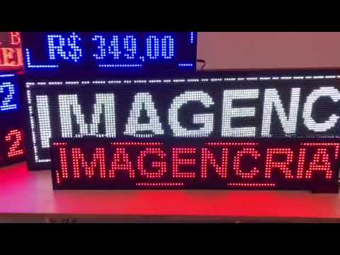 Painel de Led - 1 metros x 20cm