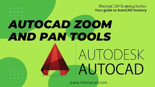 Part 12 - AutoCAD Zoom and Pan tools  - #AutoCAD, #CADDesign
