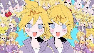 【MV】テレパシ / 鏡音リン・レン 【Telepathy / DECO*27 cover by Kagamine Rin ＆ Len】卓球少年 TakyuP