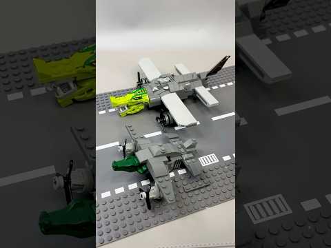 Lego Tralalero Tralala VS Bombardiro Crocodiro #shorts #tralalerotralala #bombardinocrocodilo #lego