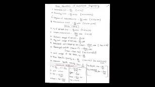 BASIC EQUATIONS OF GEOTECHNICAL ENGINEERING