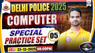 Delhi Police Exam Review | Computer Special Practice Set 05 | DP Constable Compute Paper Solution