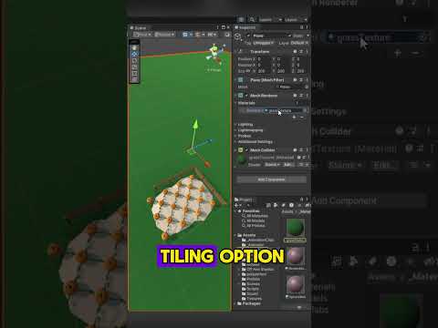 Enhance Your Unity Materials with Tiling #unitydevelopment #tutorial
