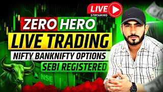 Expiry Hero Zero Trade Nifty SENSEX | Live Trading | Banknifty Analysis | 24-Feb | #livetrading