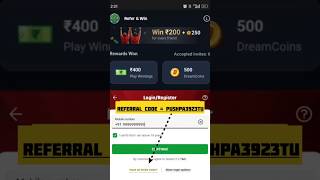 Referral Code Se Free Bonus Lo – Dream11 Trick 2025 #dream11 #fantasycricket #shortsviral #earnmoney