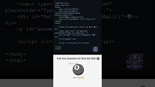 These JavaScript Games Will Make You Laugh! 😂 #JSProjects #Shorts #Trending#FrontendFun #CodingHumor