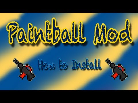 Install the Paintball Mod 1.6.2 [Mac]