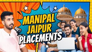 Manipal Jaipur Placements EXPOSED 🔥| Highest Package ₹85 LPA?!