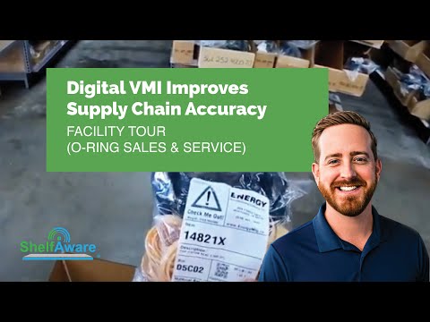 Digital VMI Improves Supply Chain Accuracy // ShelfAware Facility Tour (O-Ring Sales & Service)