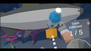 3DUI'22 Clean the Ocean Full Playthrough [IEEE VR'22 3DUI Contest Winner]