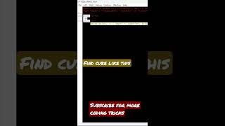 find square and cube in python | Python tricks | #codersadda #python  #codingtricks