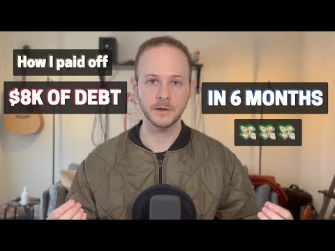 How I Paid Off $8K of Debt in 6 Months | With Tips